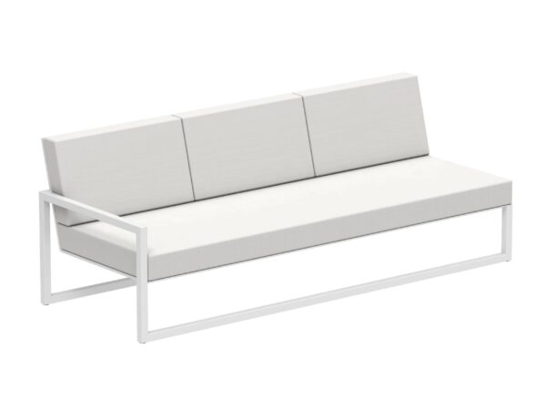 3-Sitzer Gartensofa aus Batyline® mit Kufengestell | Royal Botania | Ninix Lounge - Image 3
