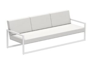 3-Sitzer Gartensofa aus Batyline® mit Kufengestell | Royal Botania | Ninix Lounge