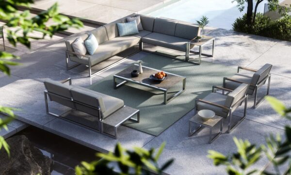 Rechteckiger Garten-Beistelltisch | Royal Botania | Ninix Lounge - Image 4
