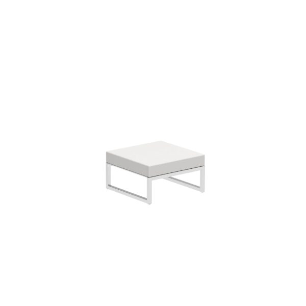 Quadratischer Fussbank für den Aussenbereich aus Batyline® | Royal Botania | Ninix Lounge - Image 11