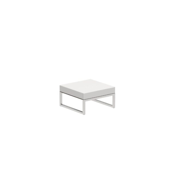 Quadratischer Fussbank für den Aussenbereich aus Batyline® | Royal Botania | Ninix Lounge - Image 13