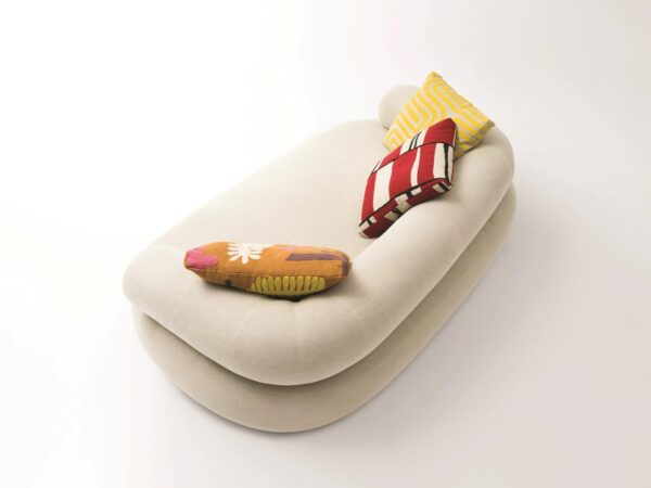 Sofa aus Leinen mit abnehmbarem Bezug | Paola Lenti - Image 3