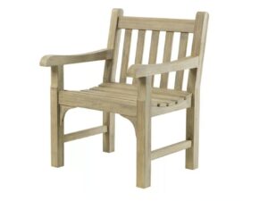 Lounge Gartensessel aus Teakholz mit Armlehnen | Ethimo | Notting Hill