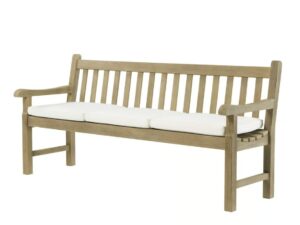 Gartenbank aus Holz mit Armlehnen | Ethimo | Notting Hill