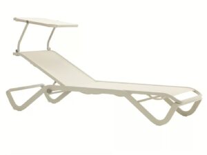 Verstellbarer Gartenliege aus Aluminium | Ethimo | Ocean