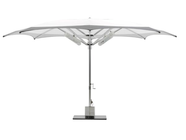 Sonnenschirm aus Aluminium mit integrierter Beleuchtung | Tuuci | Classic