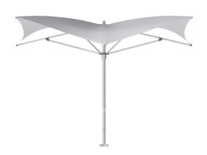 Quadratischer Sonnenschirm aus Aluminium | Tuuci | Manta