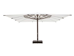 Rechteckiger Sonnenschirm aus Teakholz | Tuuci | Classic