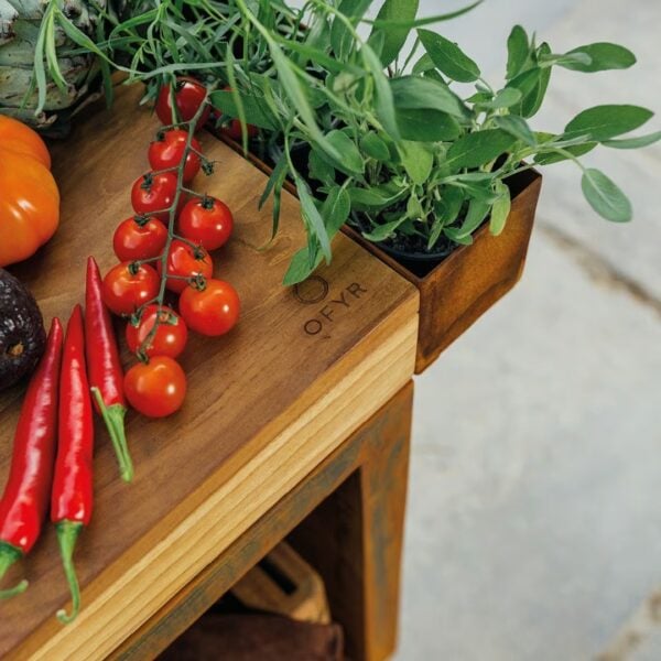 Holzkorb / Küchenelement aus Corten™ | OFYR | OFYR Butcher Blocks - Image 5
