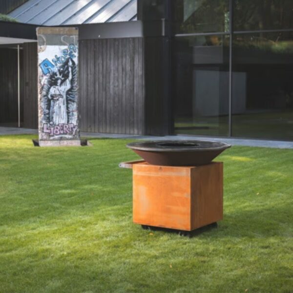Holz- Gartengrill aus Corten™ mit Rollen | OFYR | OFYR Classic PRO+ - Image 2