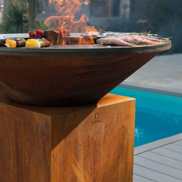 Holz- Gartengrill aus Corten™ | OFYR | OFYR Classic - Image 6