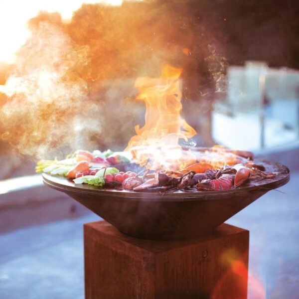 Holz- Gartengrill aus Corten™ | OFYR | OFYR Classic - Image 3