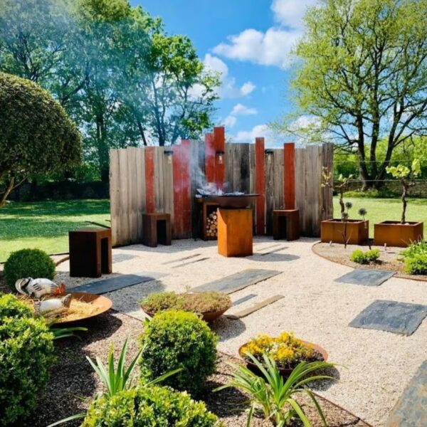 Holz- Gartengrill aus Corten™ | OFYR | OFYR Classic - Image 3
