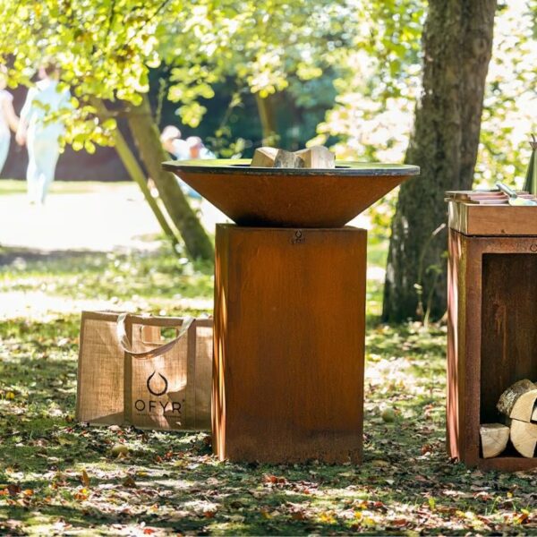 Holz- Gartengrill aus Corten™ | OFYR | OFYR Classic - Image 2