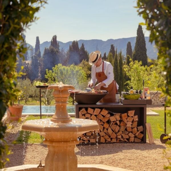 Holz- Gartengrill aus pulverbeschichtetem Stahl | OFYR | OFYR Island - Image 3