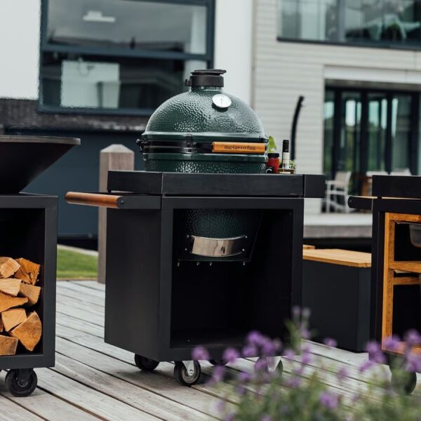 Gartengrill aus Stahl mit Rollen | OFYR | OFYR Kamado Table PRO - Image 2