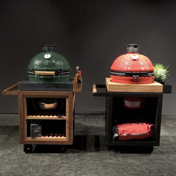 Gartengrill aus Corten™ mit Rollen | OFYR | OFYR Kamado Table PRO - Image 2