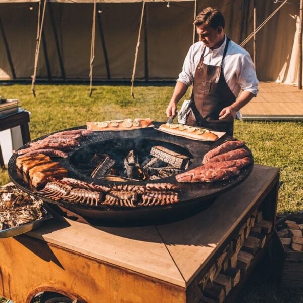 Holz- Gartengrill aus Corten™ mit Rollen | OFYR | OFYR Trailer - Image 7