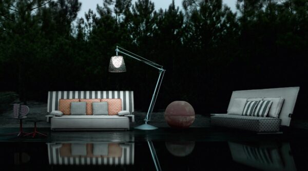 2-Sitzer Gartensofa aus Stoff | B&B Italia Outdoor | Oh, it rains! - Image 6