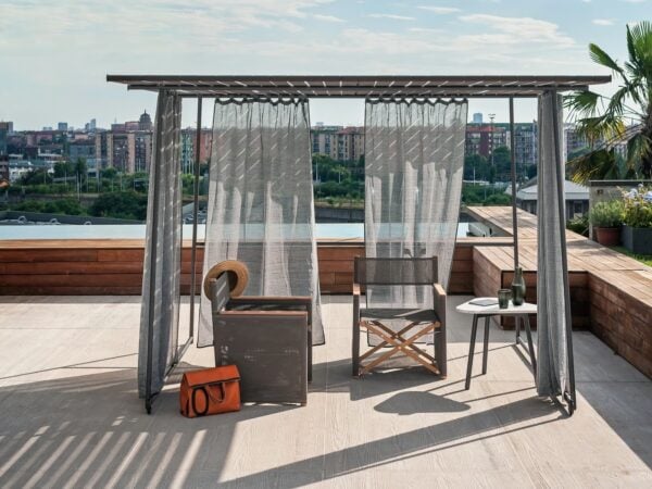 Metall-Gazebo mit Rädern | RODA | Ombrina - Image 3