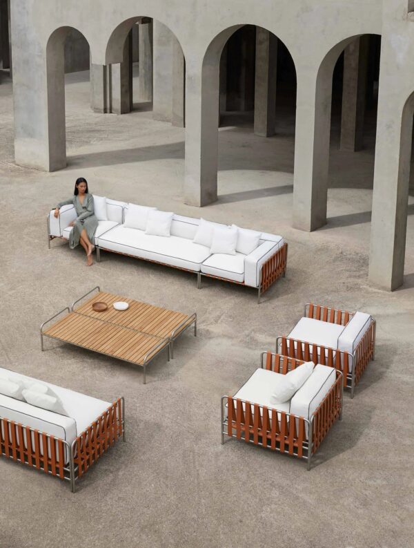 Niedriger rechteckiger Couchtisch | GANDIABLASCO | Onsen - Image 8