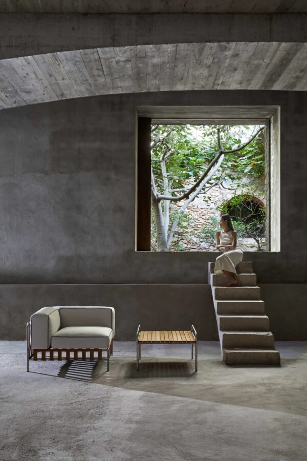 Hoch- quadratischer Couchtisch | GANDIABLASCO | Onsen - Image 8