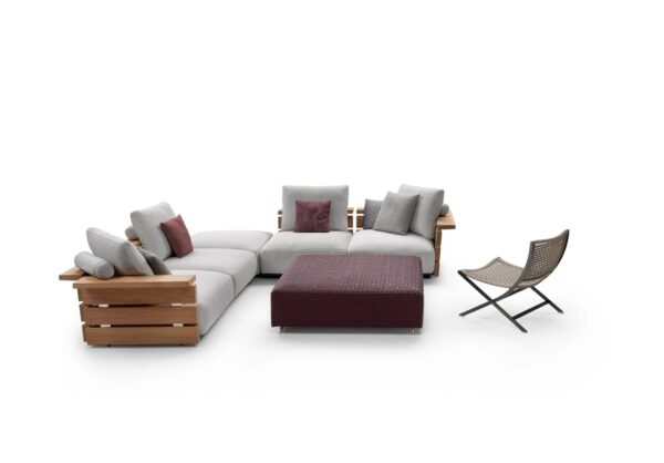 Garten Anbausofa aus Stoff | Flexform - Image 10