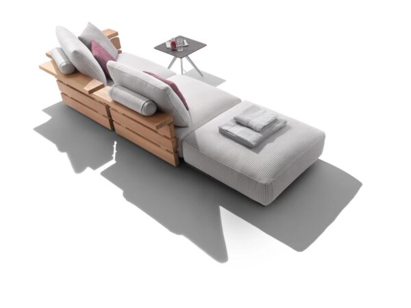 Garten Anbausofa aus Stoff | Flexform - Image 7