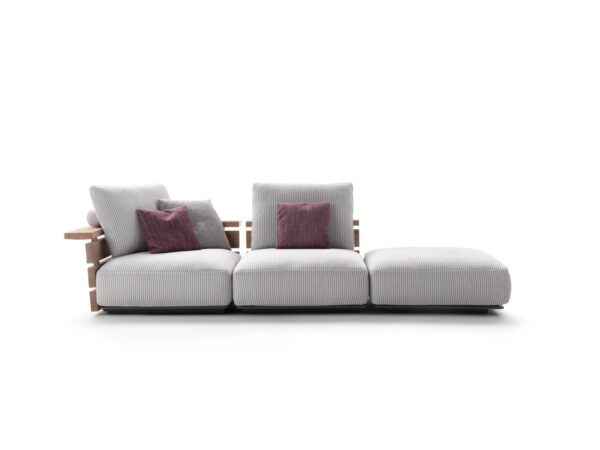 Garten Anbausofa aus Stoff | Flexform - Image 5