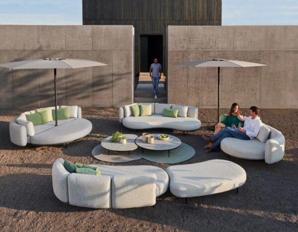 Rundes Loungebett aus Stoff | Royal Botania | Organix Lounge - Image 10