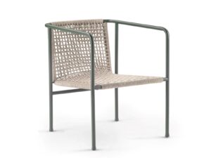 Lounge Gartensessel aus Edelstahl | Flexform | Ottavia