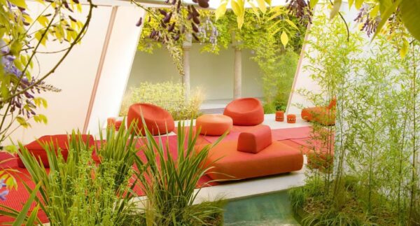 Gartensessel aus Seil mit abnehmbarem Bezug | Paola Lenti | Otto - Image 7