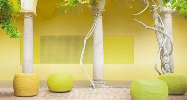 Runder Sitzpouf für den Außenbereich aus Seil | Paola Lenti | Otto - Image 6