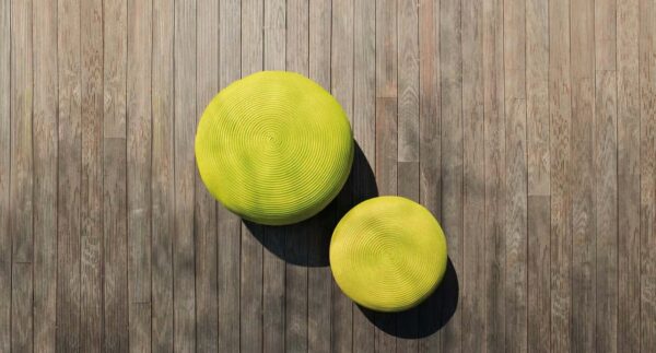 Runder Sitzpouf für den Außenbereich aus Seil | Paola Lenti | Otto - Image 3