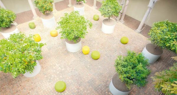 Runder Sitzpouf für den Außenbereich aus Seil | Paola Lenti | Otto - Image 7