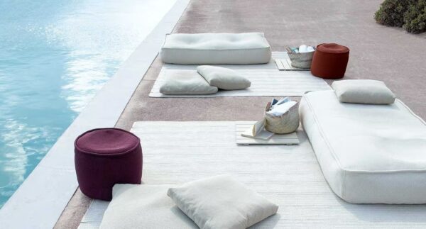 Kissen aus Stoff mit abnehmbarem Bezug für Aussen | Paola Lenti - Image 3
