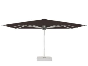 Sonnenschirm aus Aluminium mit integrierter Beleuchtung | Glatz