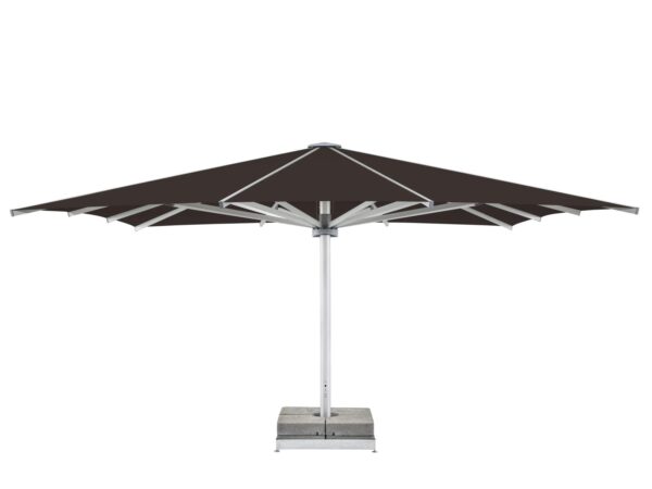 Sonnenschirm aus Aluminium mit integrierter Beleuchtung | Glatz