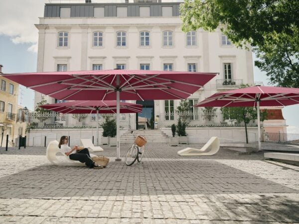 Sonnenschirm aus Aluminium mit integrierter Beleuchtung | Glatz - Image 3