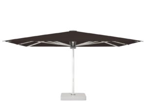 Sonnenschirm aus Aluminium mit integrierter Beleuchtung | Glatz
