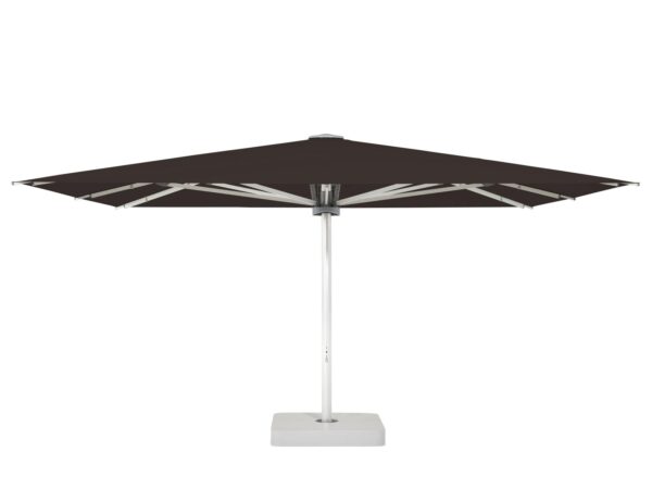 Sonnenschirm aus Aluminium mit integrierter Beleuchtung | Glatz