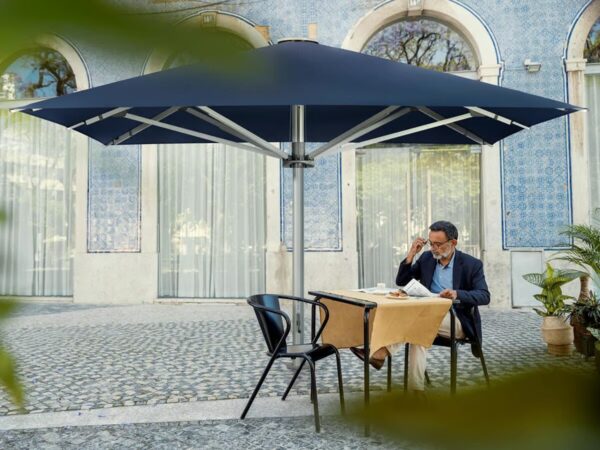 Sonnenschirm aus Aluminium mit integrierter Beleuchtung | Glatz - Image 3