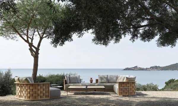 3-Sitzer Gartensofa mit Récamiere | Molteni & C. | Landmark - Image 3