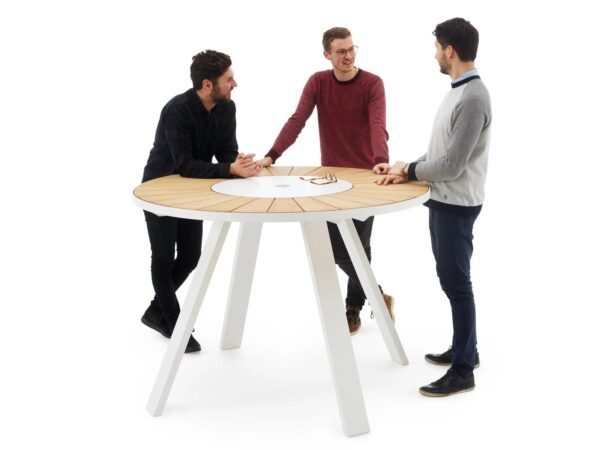 Hochtisch aus Irokoholz Lazy Susan | Extremis | Pantagruel - Image 2