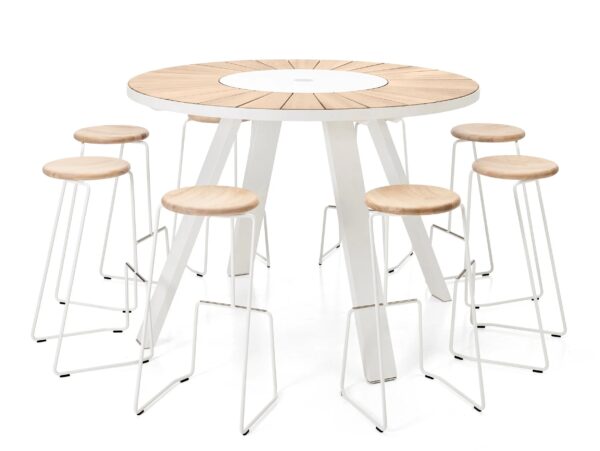 Hochtisch aus Irokoholz Lazy Susan | Extremis | Pantagruel - Image 3