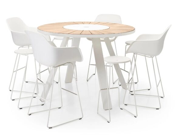 Hochtisch aus Irokoholz Lazy Susan | Extremis | Pantagruel - Image 4