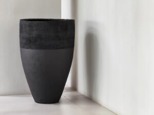 Hoch- Handgearbeiteter Gartenvase aus Terrakotta | DOMANI