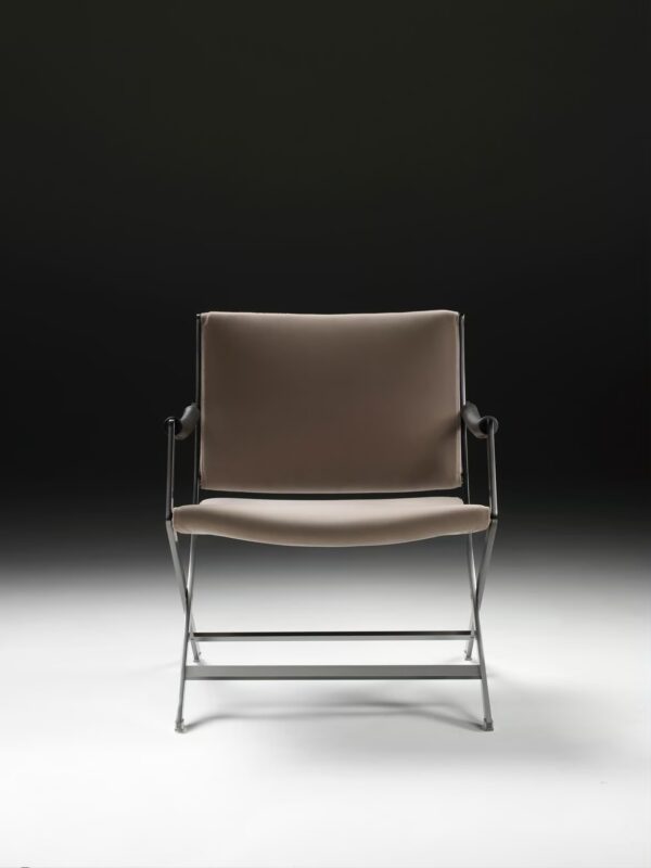 Loungesessel aus Leder mit Armlehnen | Flexform - Image 6