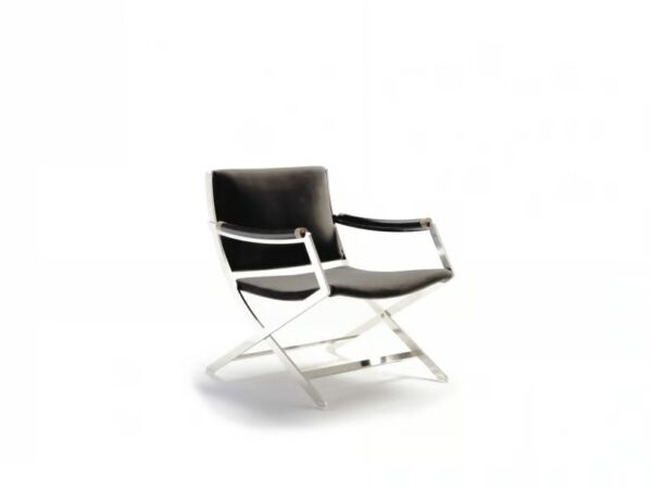 Loungesessel aus Leder mit Armlehnen | Flexform - Image 2