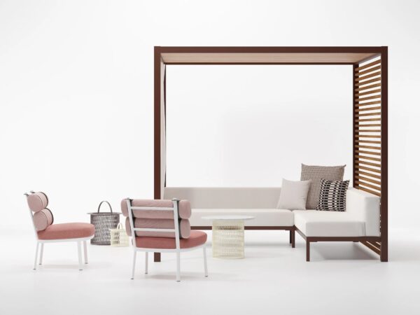 Gartenpavillon mit Sitzbank | Kettal | Pavilions - Image 2